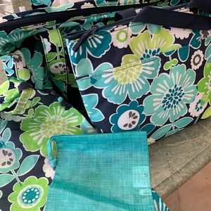 Barely used 4-piece Thirty One bag set